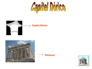 Capitel Dórico Capitel Dórico Pártenon 