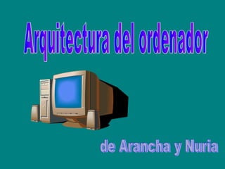 Arquitectura del ordenador de Arancha y Nuria 