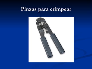 Pinzas para crimpear 