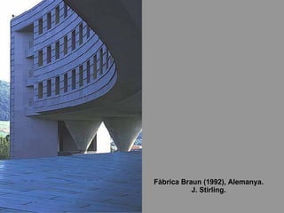 Fàbrica Braun (1992), Alemanya. J. Stirling. 