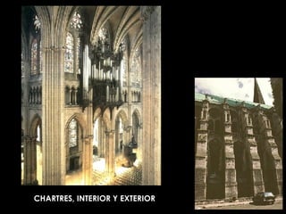 CHARTRES, INTERIOR Y EXTERIOR 