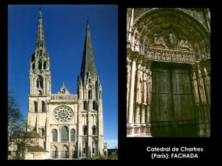 CHARTRES, PARÍS Catedral de Chartres (París): FACHADA 