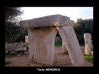 Taula, MENORCA 