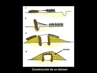 Construcción de un dolmen 