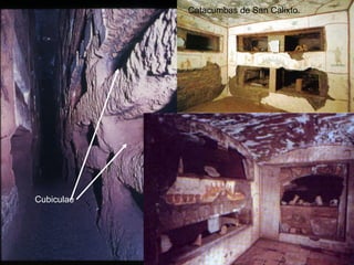 Catacumbas de San Calixto. Cubiculae 