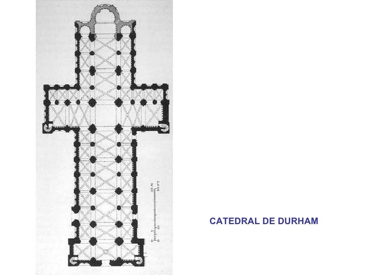 Resultado de imagen de planta catedral de durham