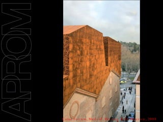 09/11/2008 Caixa Forum, Madrid, Herzog & de Meuron, 2008 
