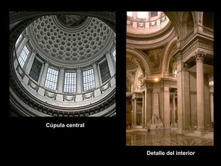 Cúpula central Detalle del interior 