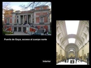 Interior   Puerta de Goya, acceso al cuerpo norte 