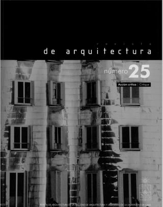 Revista de Arquitectura #25