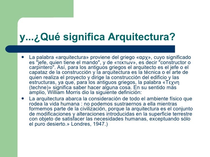 Arquitectura