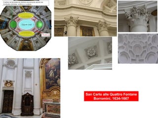 San Carlo alle Quattro Fontane
Borromini. 1634-1667
 
