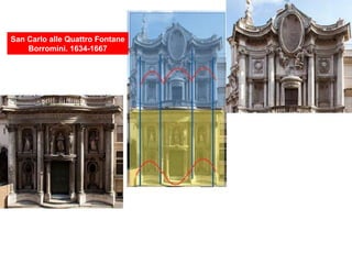 San Carlo alle Quattro Fontane
Borromini. 1634-1667
 