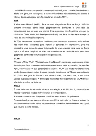 Arquitectura da internet