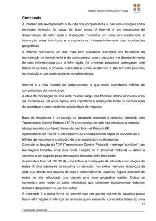 Arquitectura da internet