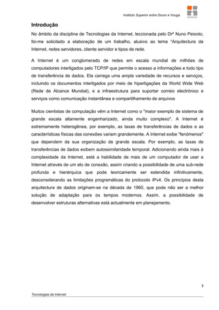 Arquitectura da internet