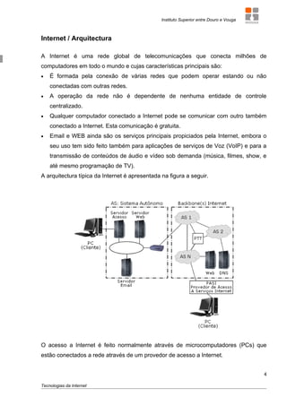 Arquitectura da internet
