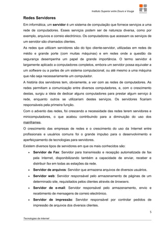 Arquitectura da internet