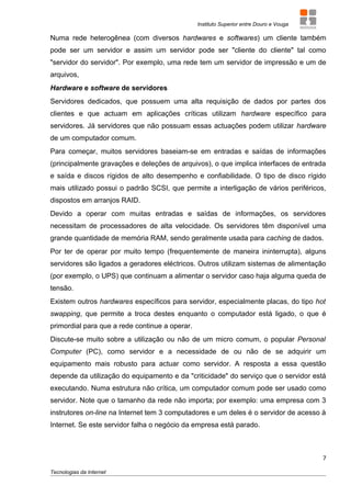 Arquitectura da internet