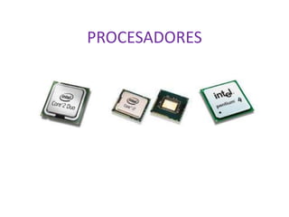 PROCESADORES
 