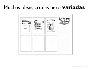 Muchas ideas, crudas pero variadas




                            http://ugleah.tumblr.com/
 