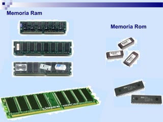 Memoria Ram
Memoria Rom

 