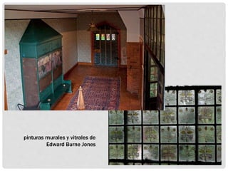 pinturas murales y vitrales de
Edward Burne Jones
 