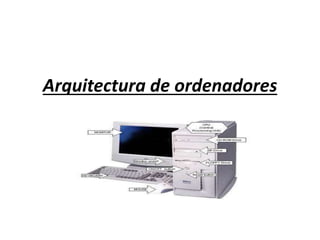 Arquitectura de ordenadores
 