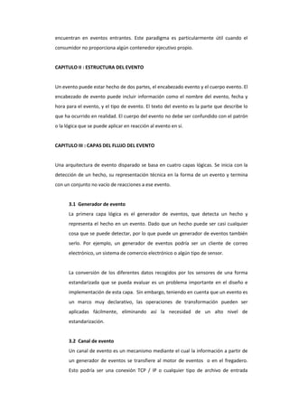 programación dirigida por eventos: una guía completa... Arquitectura dirigida por eventos | DOCX