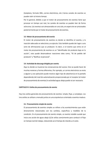 programación dirigida por eventos: una guía completa... Arquitectura dirigida por eventos | DOCX