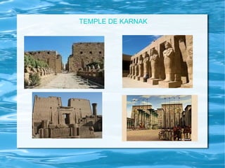 TEMPLE DE KARNAK
 