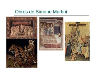 Obres de Simone Martini 