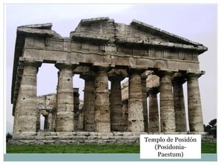 Templo de Posidón
(Posidonia-
Paestum)
 