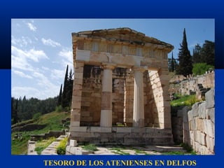 TESORO DE LOS ATENIENSES EN DELFOS
 