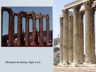 Olimpeión de Atenas. Siglo II a.C.
 