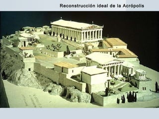 Reconstrucción ideal de la Acrópolis
 