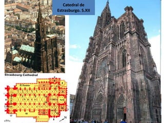 Catedral de
Estrasburgo. S.XII
 