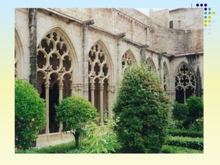 Capçalera interior de l’església de les monges franciscanes de
Sta Margalida. Coberta de fusta a dues vessants reforçada p...