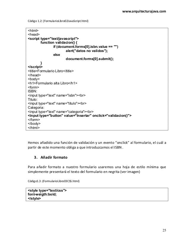 Arquitectura java 1.0 optimizado