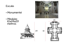 Escala:
• Monumental
• Medidas:
110x84x83
metros.
110
84
83
 