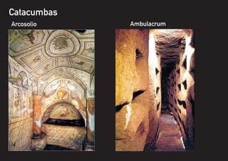 Catacumbas
Arcosolio Ambulacrum
 