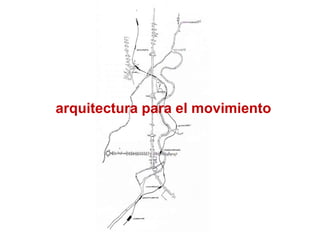 arquitectura para el movimiento
 