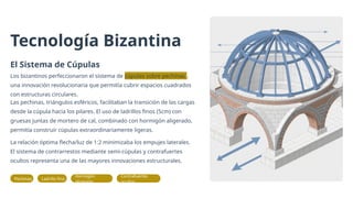 Pechinas arquitectura bizantina, romántica, gótica y manierismo | PPTX