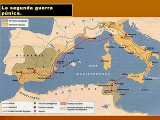 La segunda guerraLa segunda guerra
púnica.púnica.
 