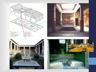 ATRIUM




PERISTYLIUM   TRICLINIUM
 