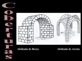 Abóbada de Berço Abóbada de Aresta
 