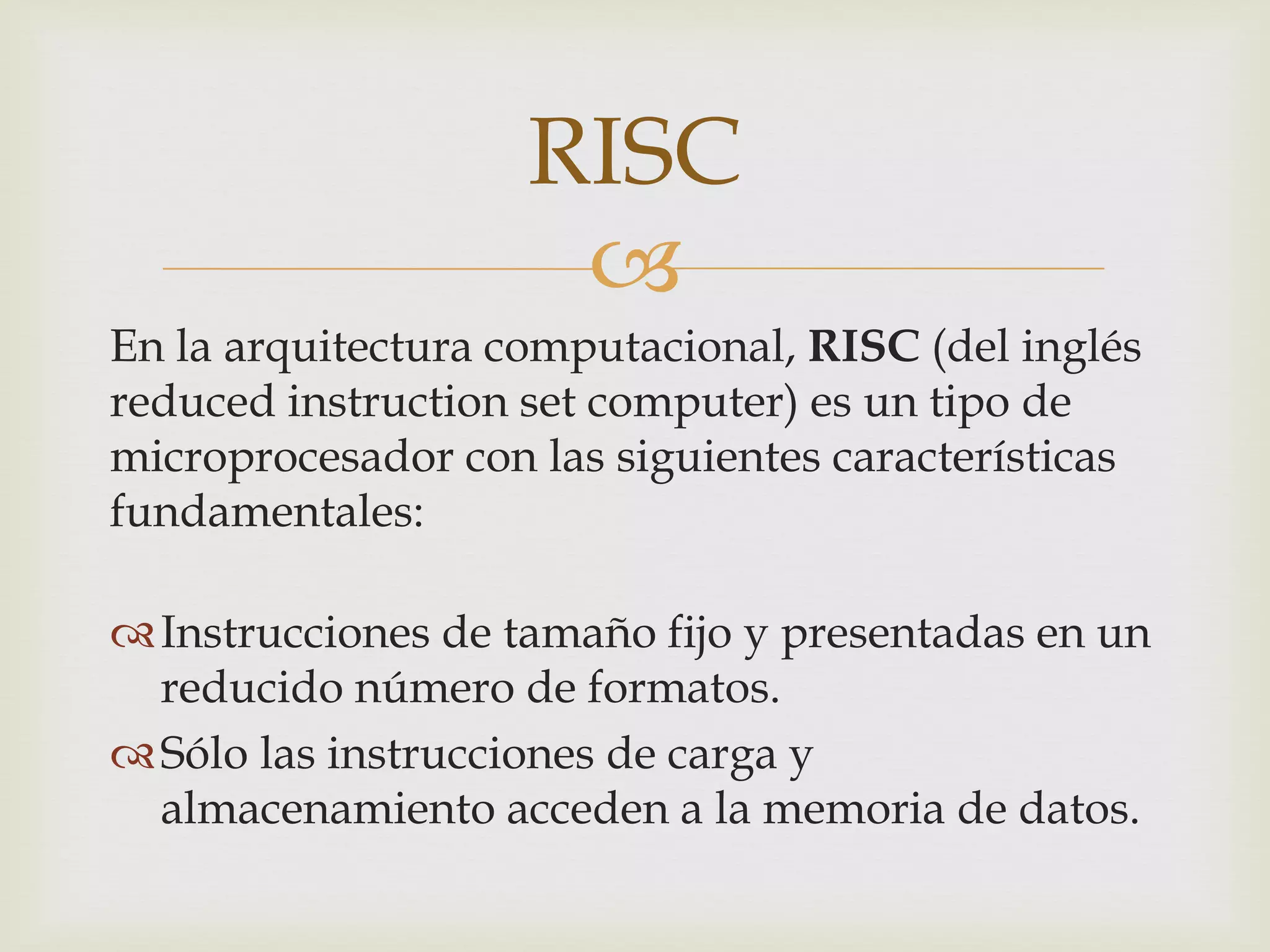 Arquitecturas cisc-y-risc | PDF