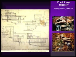 Frank Lloyd
WRIGHT
Falling Water,1935-39
 