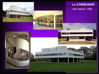 Le CORBUSIER
Villa Sabóia, 1929
 