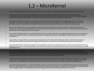 Windows Xp Microkernel Arquitectura y caracteristicas de los sistemas operativos windows | PPTX